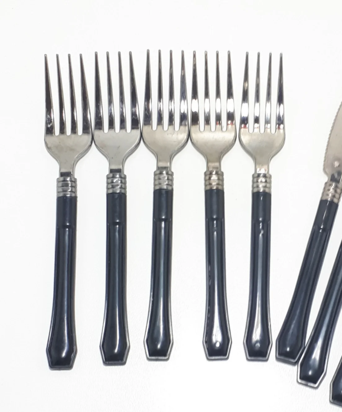 Outdoor Plastic Cutlery Set 10 Piece – Ideal For Picnic Use - Image 3