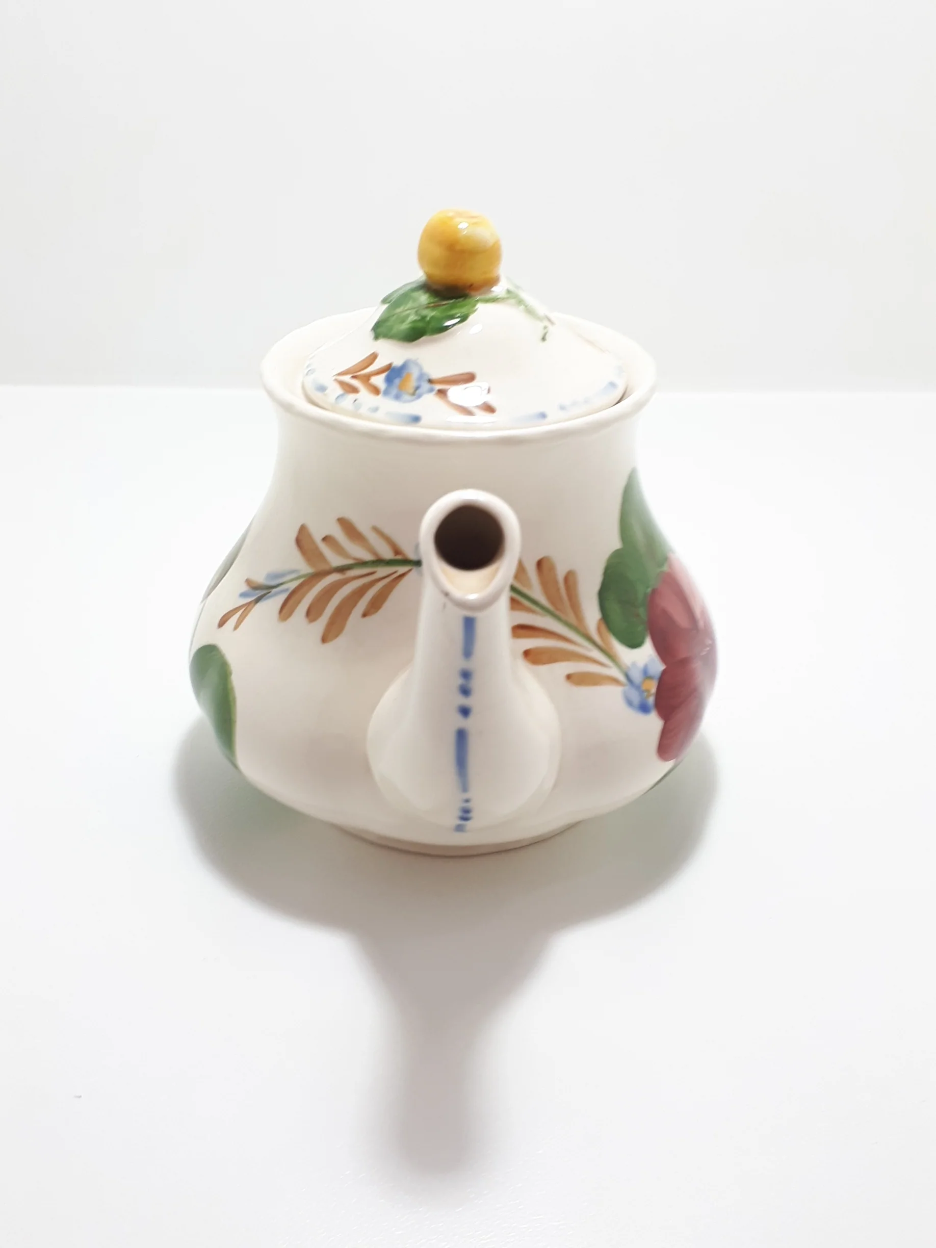 1940's - 1950's Simpsons Potters Ltd. Belle Fiore Patterned Chanticleer Ware Tea Pot - Image 4