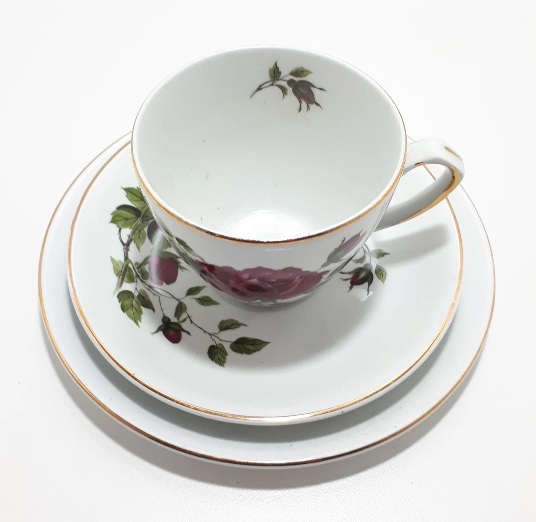 21 Piece Alfred Meakin Glo White Tea Set - Image 6