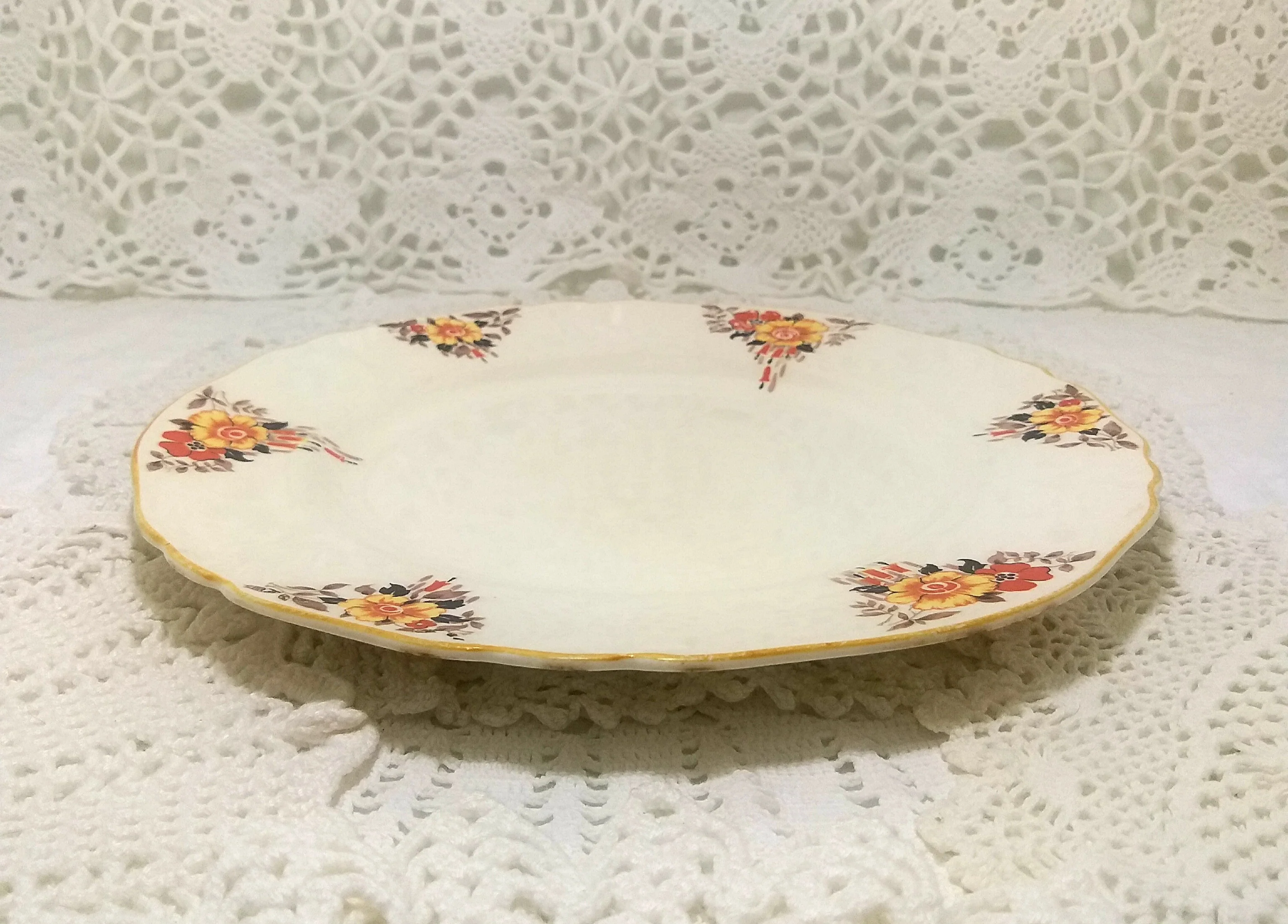 Alfred Meakin Salad Plate – Fawnleas Pattern - Image 2
