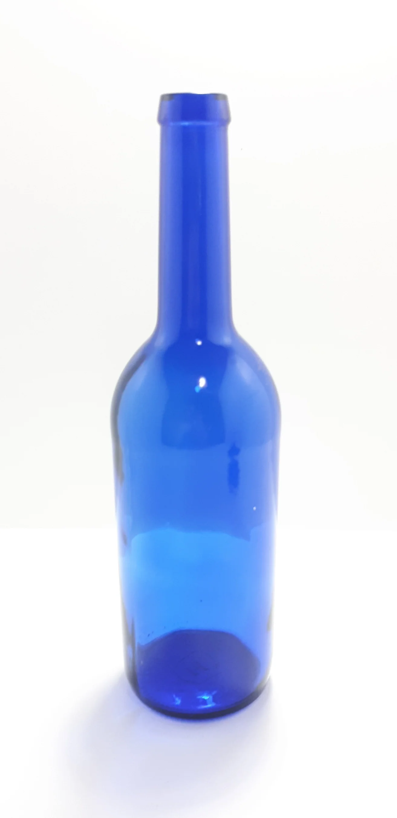 Collectable Cobalt Blue Harveys Bristol Cream Bottle - Image 2