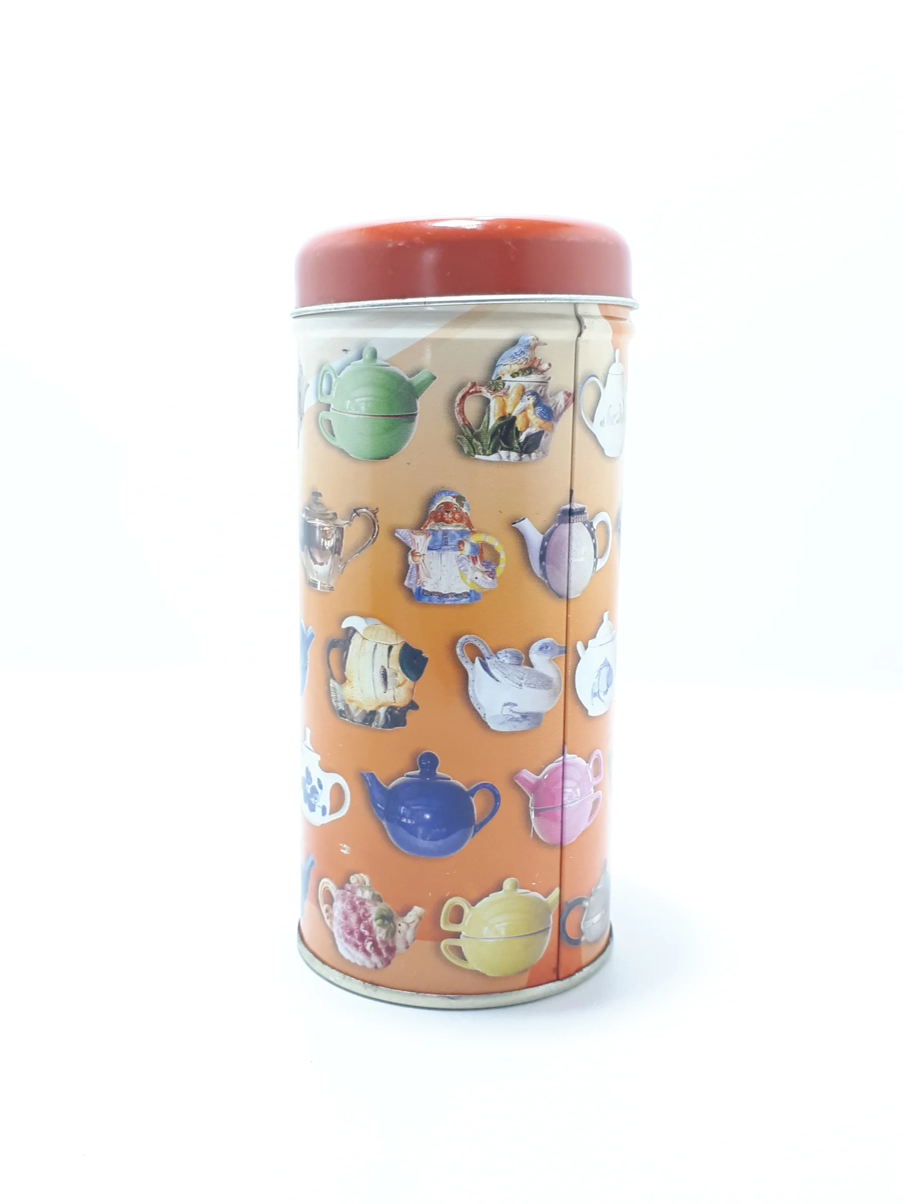 Collectable Contemporary Round Rooibos Tin – Tea Pot Decoration - Image 2