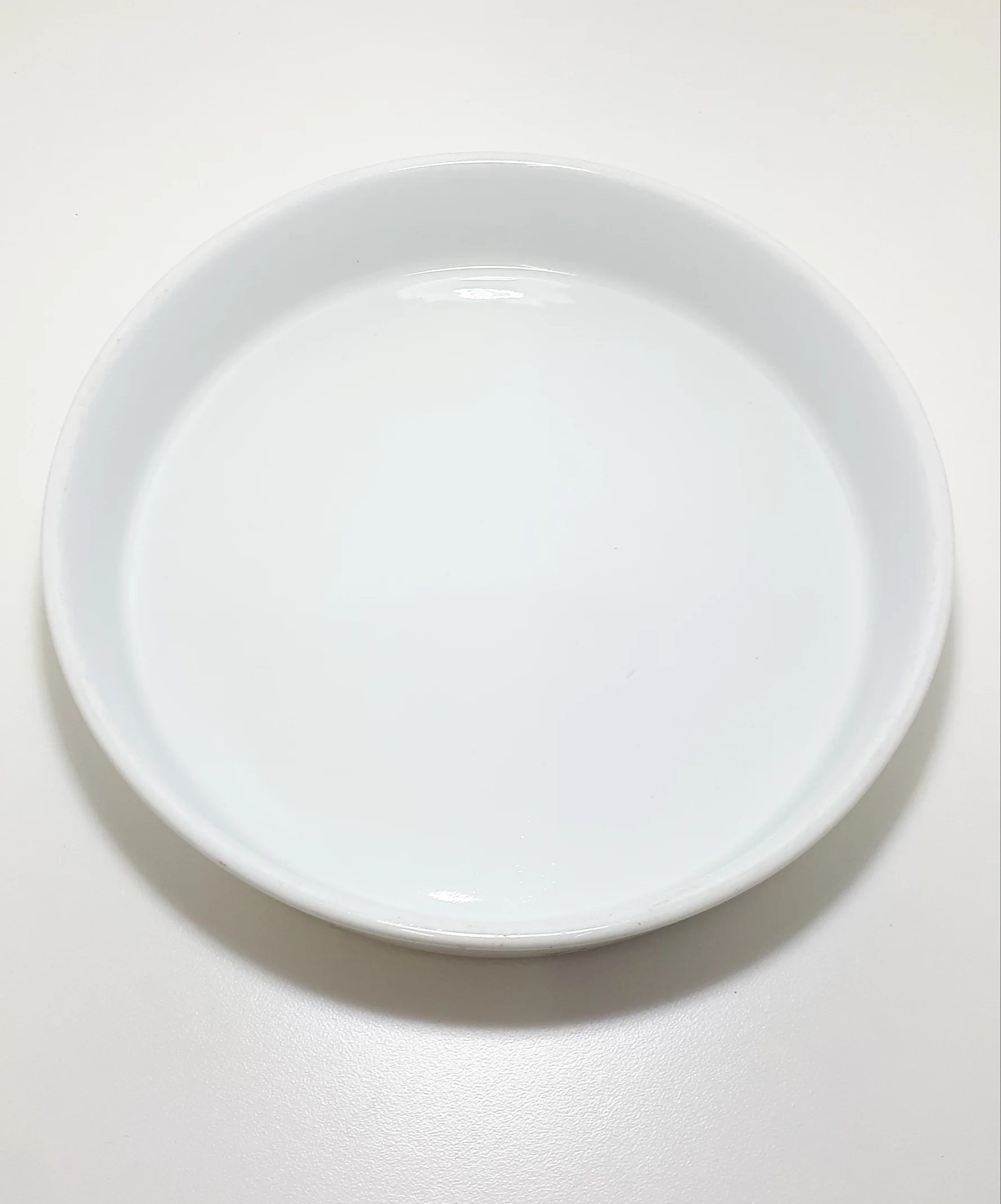 Contemporary White Ceramic Kitchen Confidential Baking Dish / Pie Dish