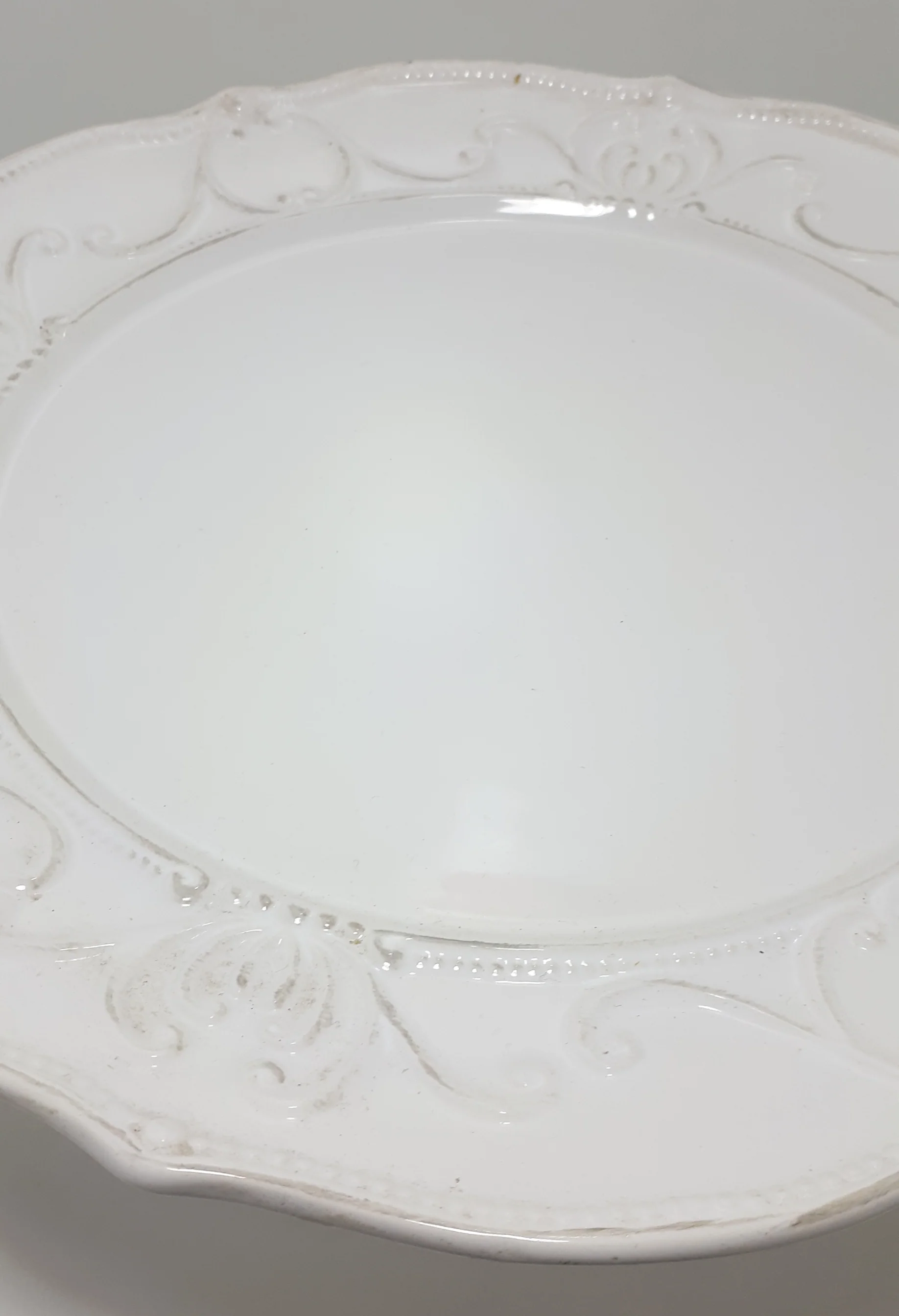 Country Kitchen Large Pedestal Cake Plate / Stand - Image 4