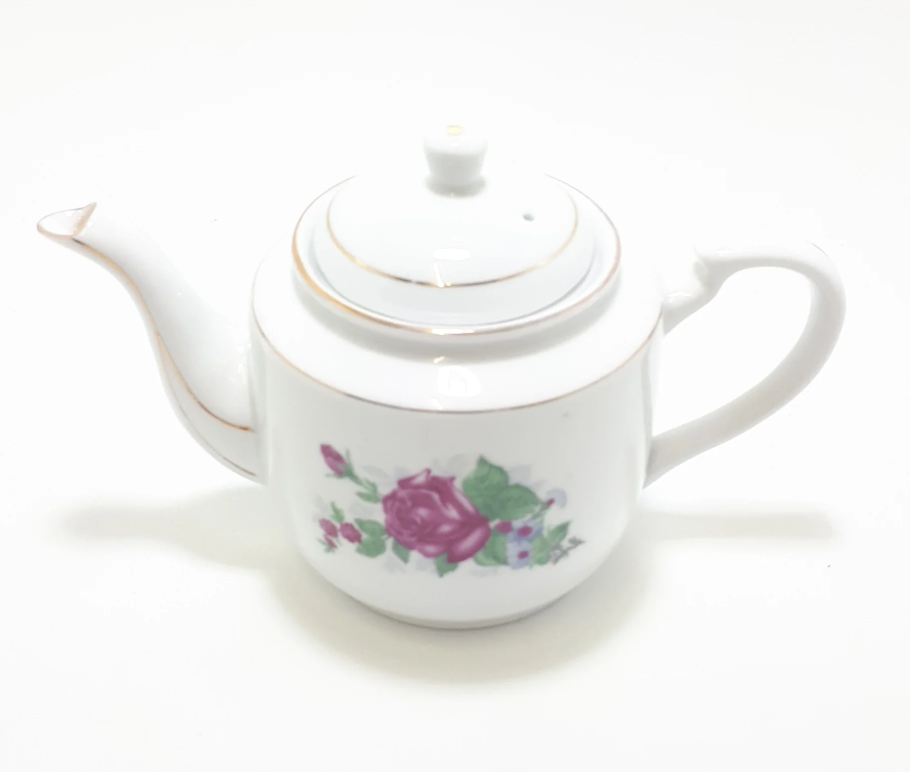 Fine Porcelain One Cup Tea Pot – Tea For One - Image 5