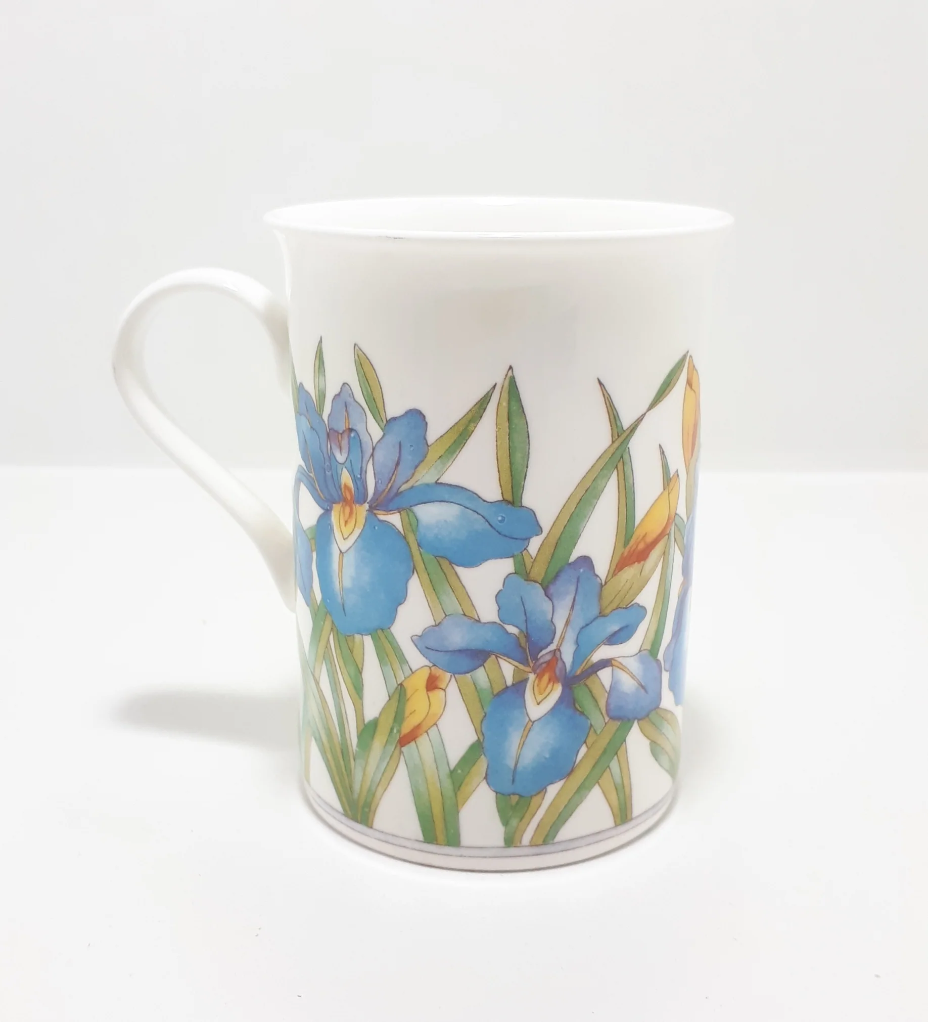 Fine Porcelain Staffordshire Associated Potteries Coffee Mug – Iris Pattern - Image 2