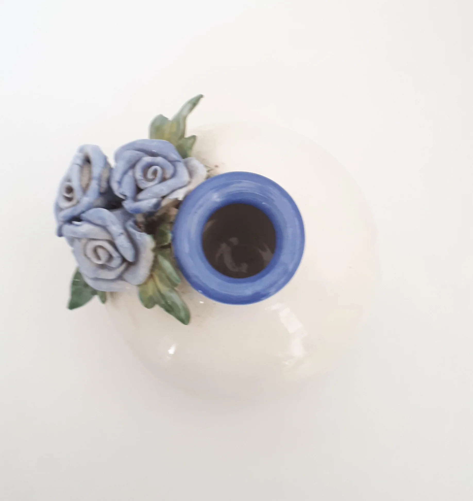 Handmade & Glazed Pottery Bud Vase - Image 6