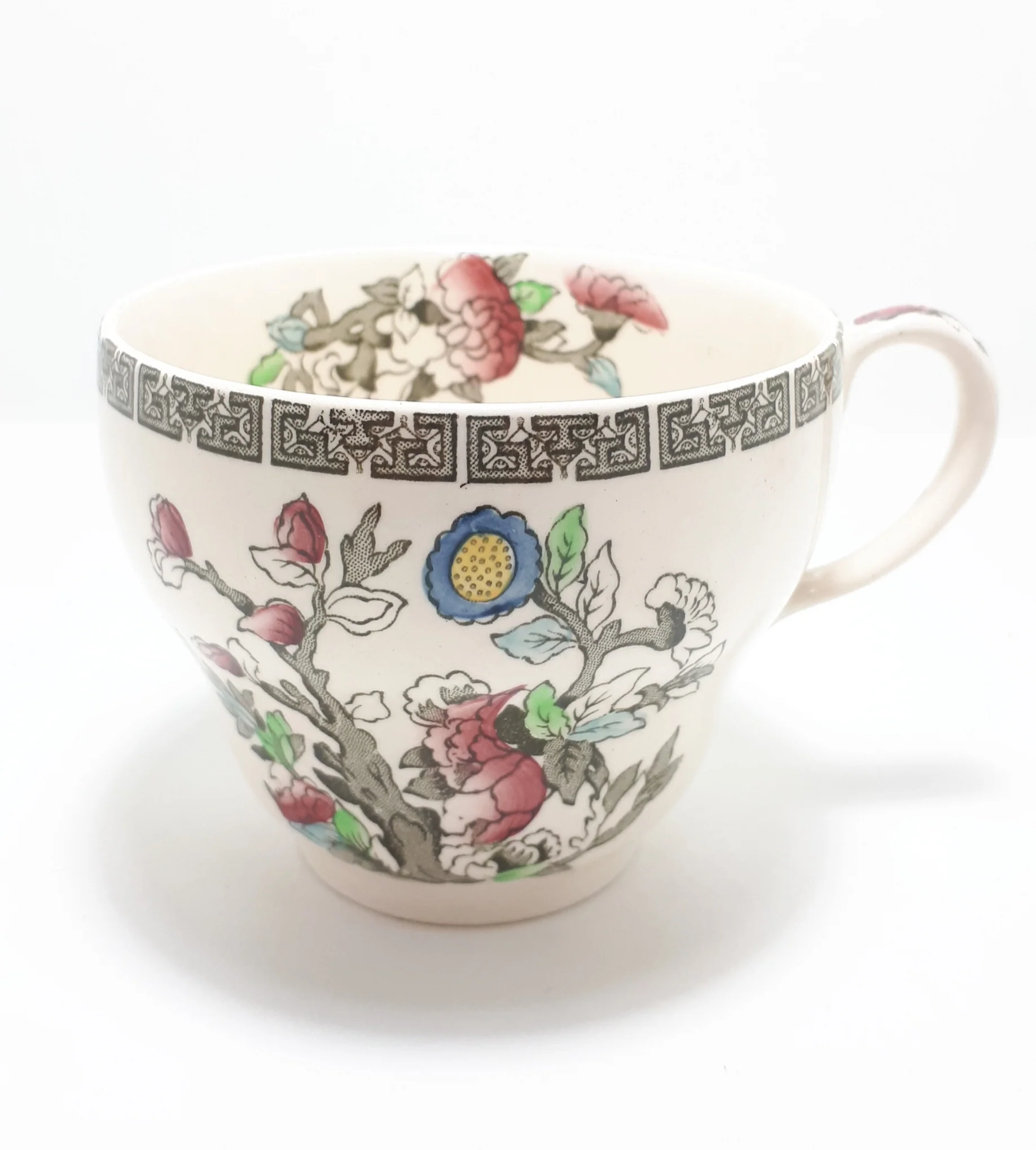 Johnson Bros. Vintage Ceramic (Ironstone) Indian Tree Tea Cup - Large