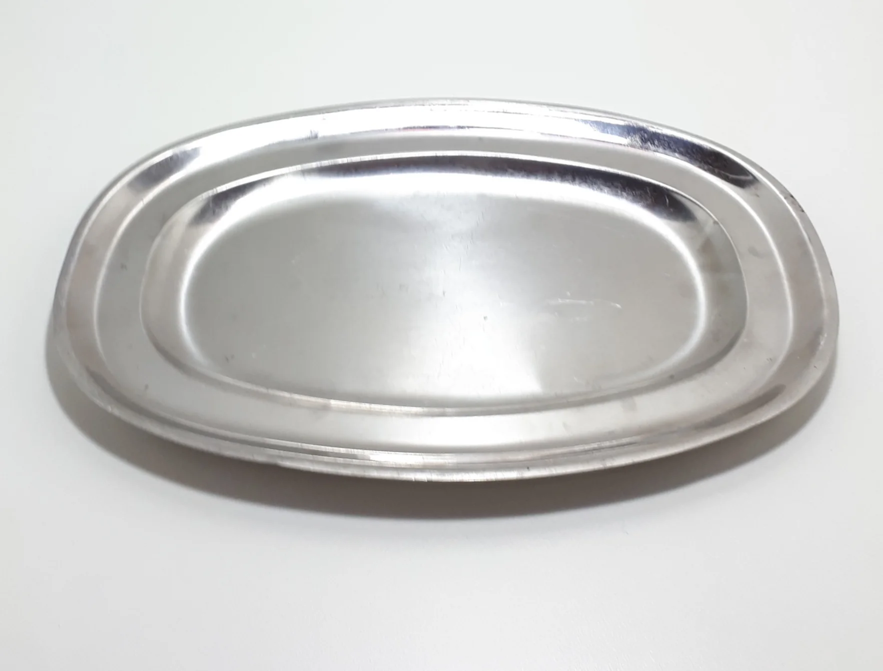 Oval Shaped Stainless Steel Palamidis Serving Platter - Image 3