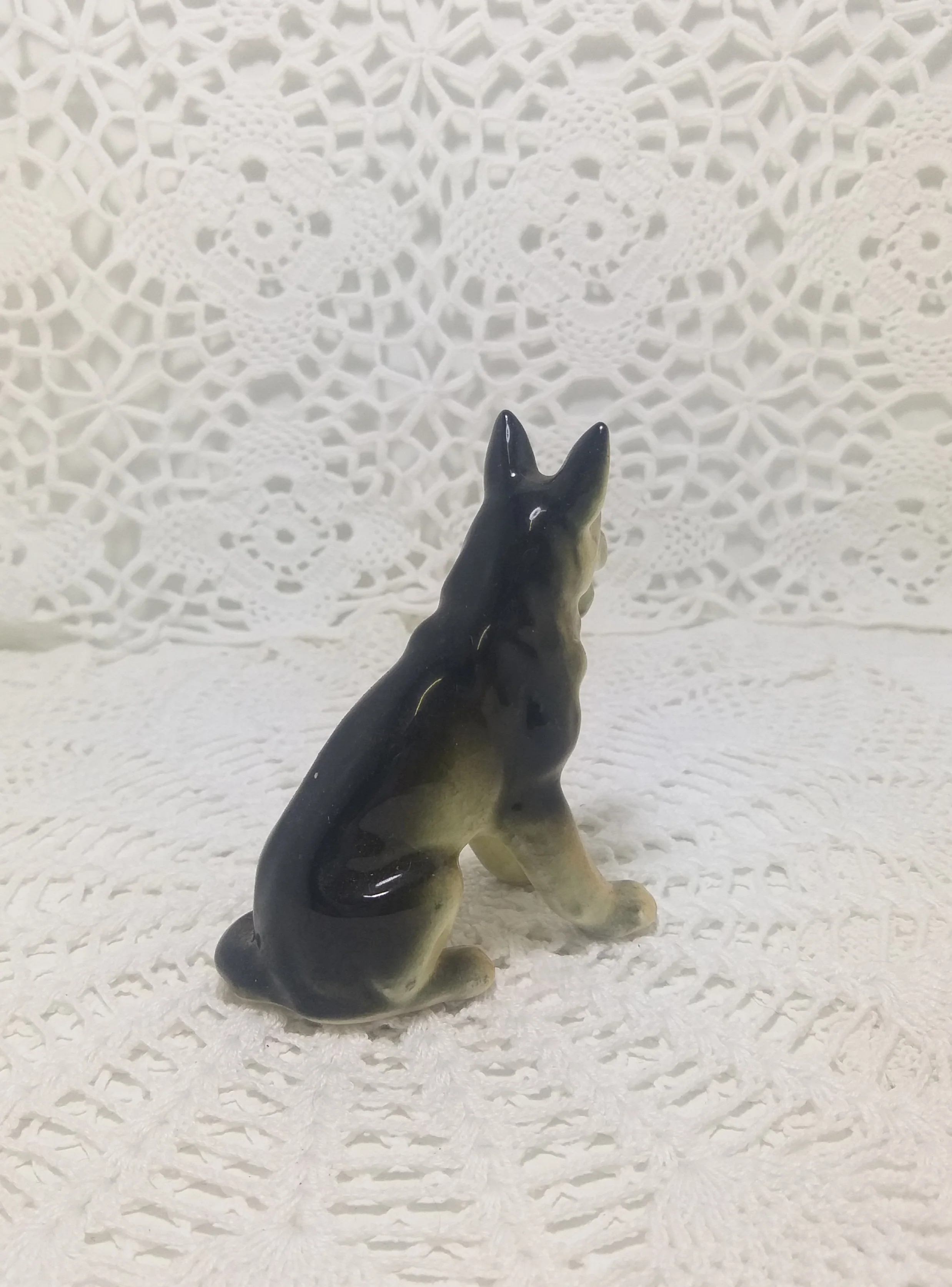Porcelain Alsatian Dog Figurine - Image 4