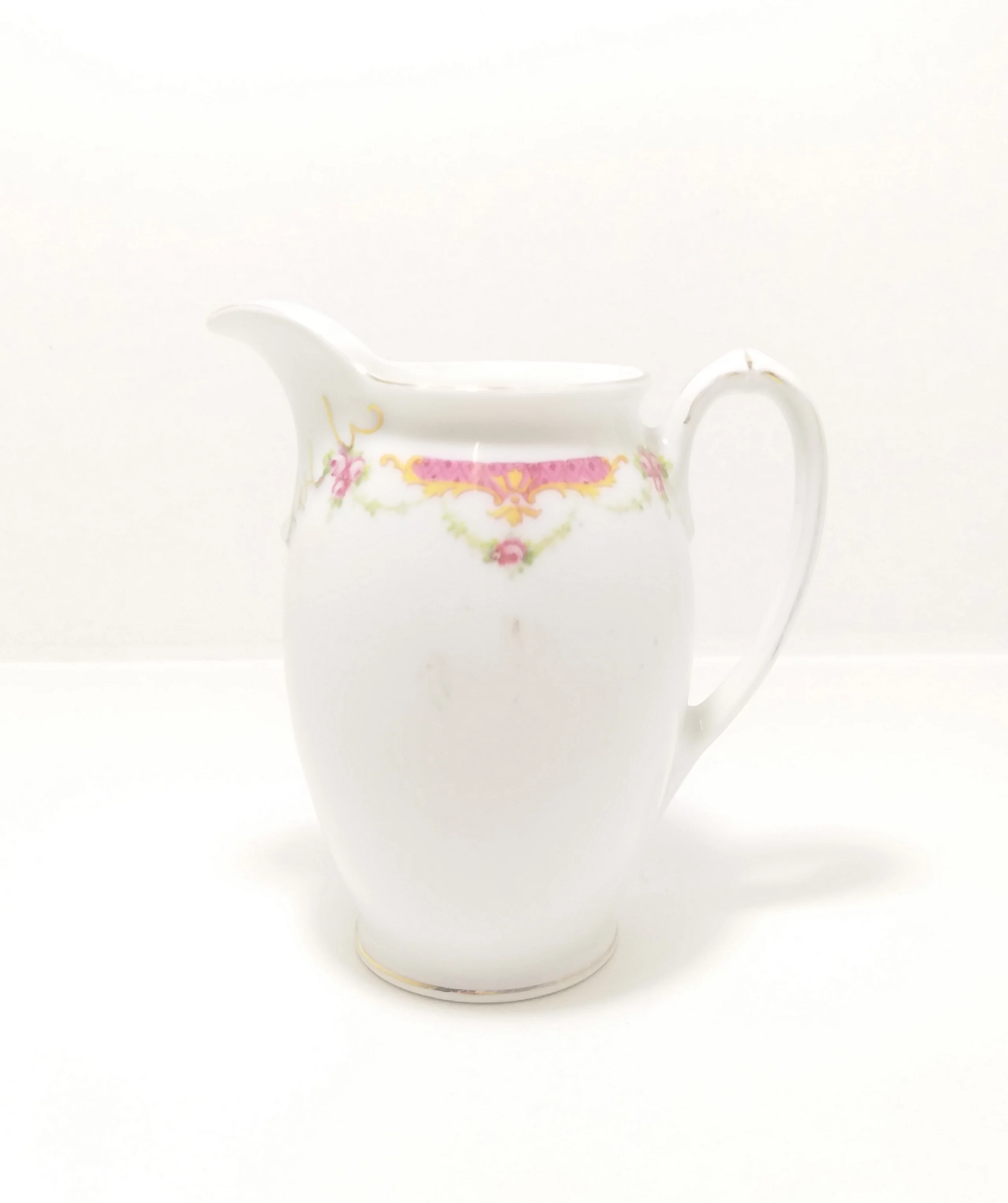 Rare Antique 1918+ MZ Altrohlau CM-R Czechoslovakian Fine Porcelain Creamer / Milk Jug