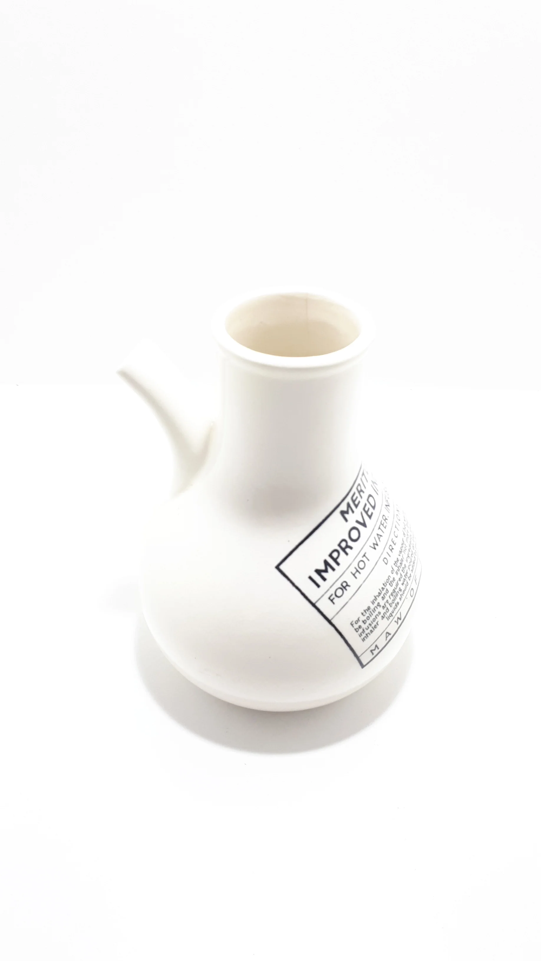 Rare Antique Ceramic Meritor Improved Inhaler By MAW Of London (Solomon Maw – Surgeons Instrument Maker) - Image 4