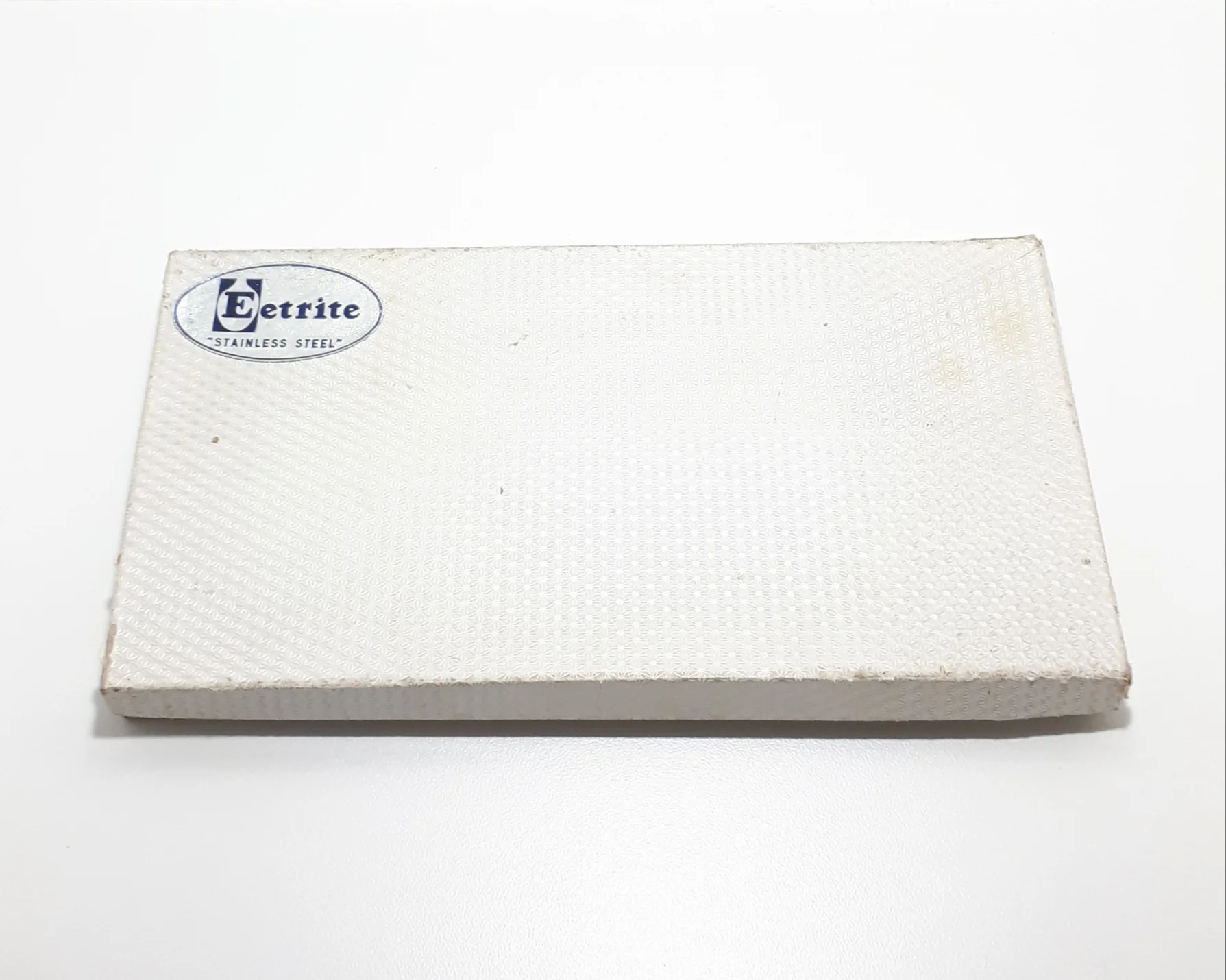 Retro Set Of 12 Eetrite “Moderna” Handle Design Stainless Steel & Bakelite Cutlery – Original Box - Image 3