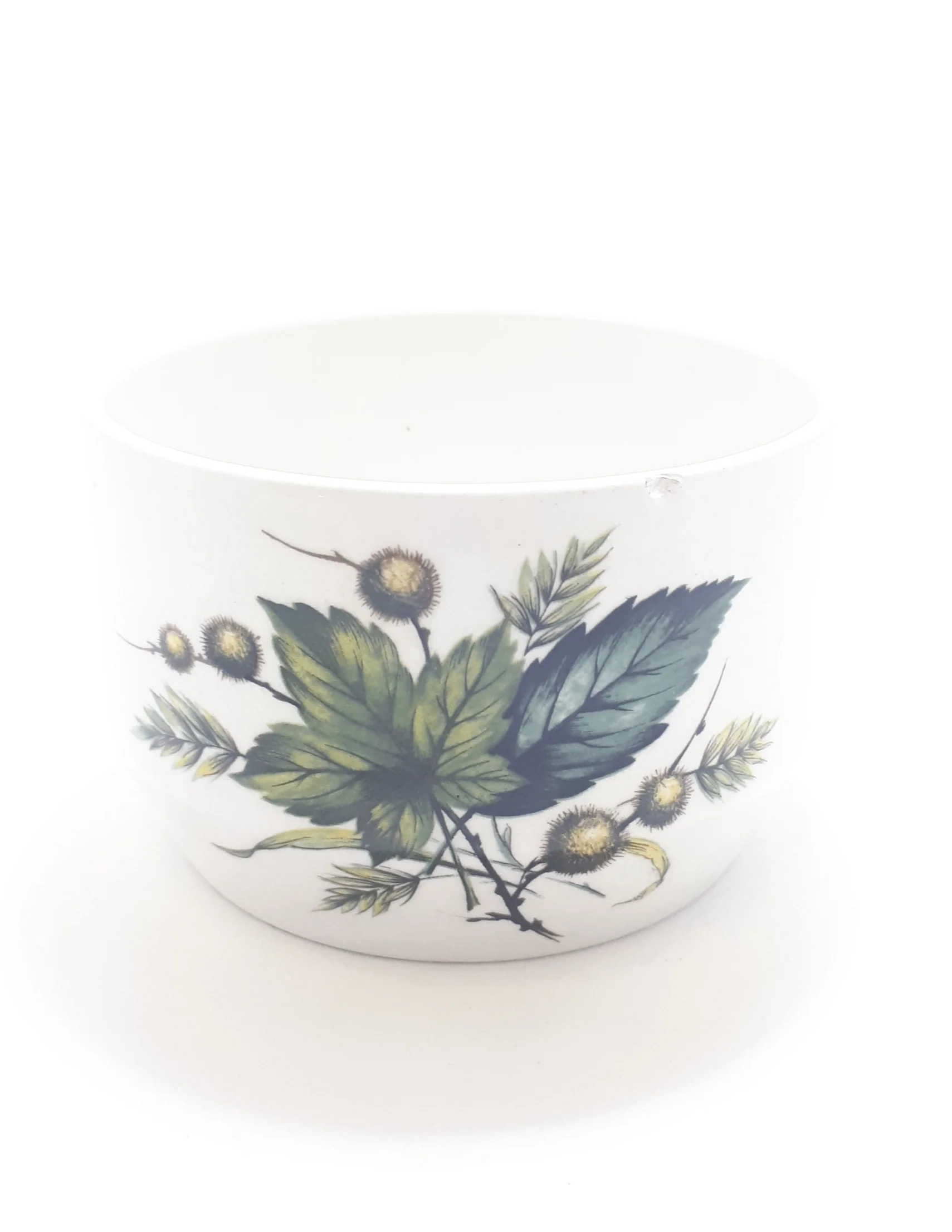 Retro Vintage 1970’s Wood & Sons Alpine Ironstone Open Sugar Bowl – Sherwood Pattern - Image 4