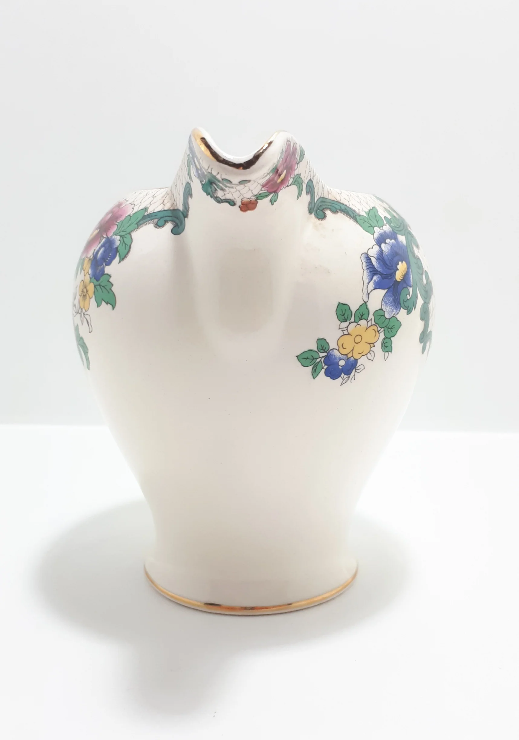 Royal Cauldon Victoria Pattern Porcelain Jug - Small - Image 4