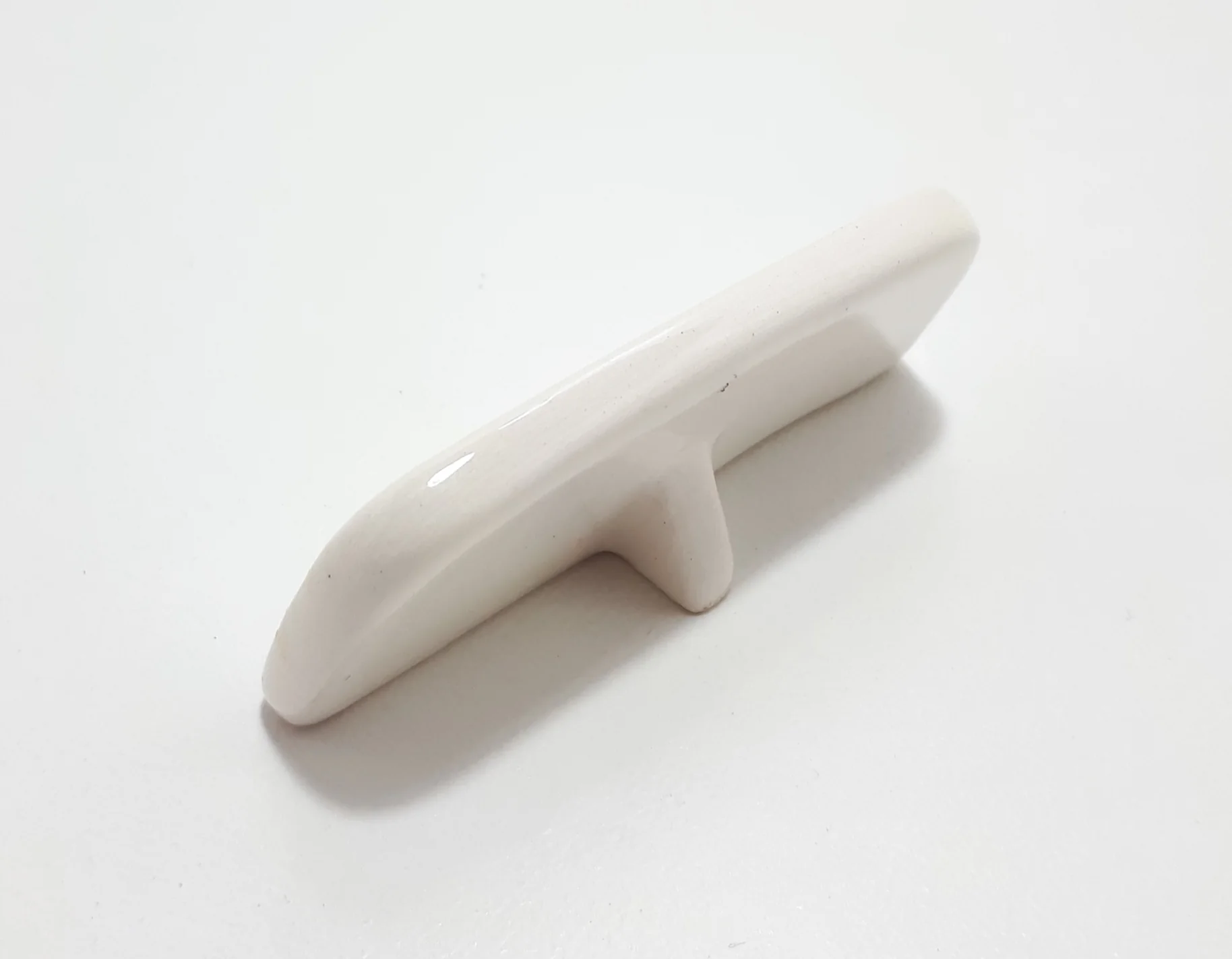 Set Of Six Identical Fine Porcelain Vintage Name Place Stands – Bluebell Flower - Image 3