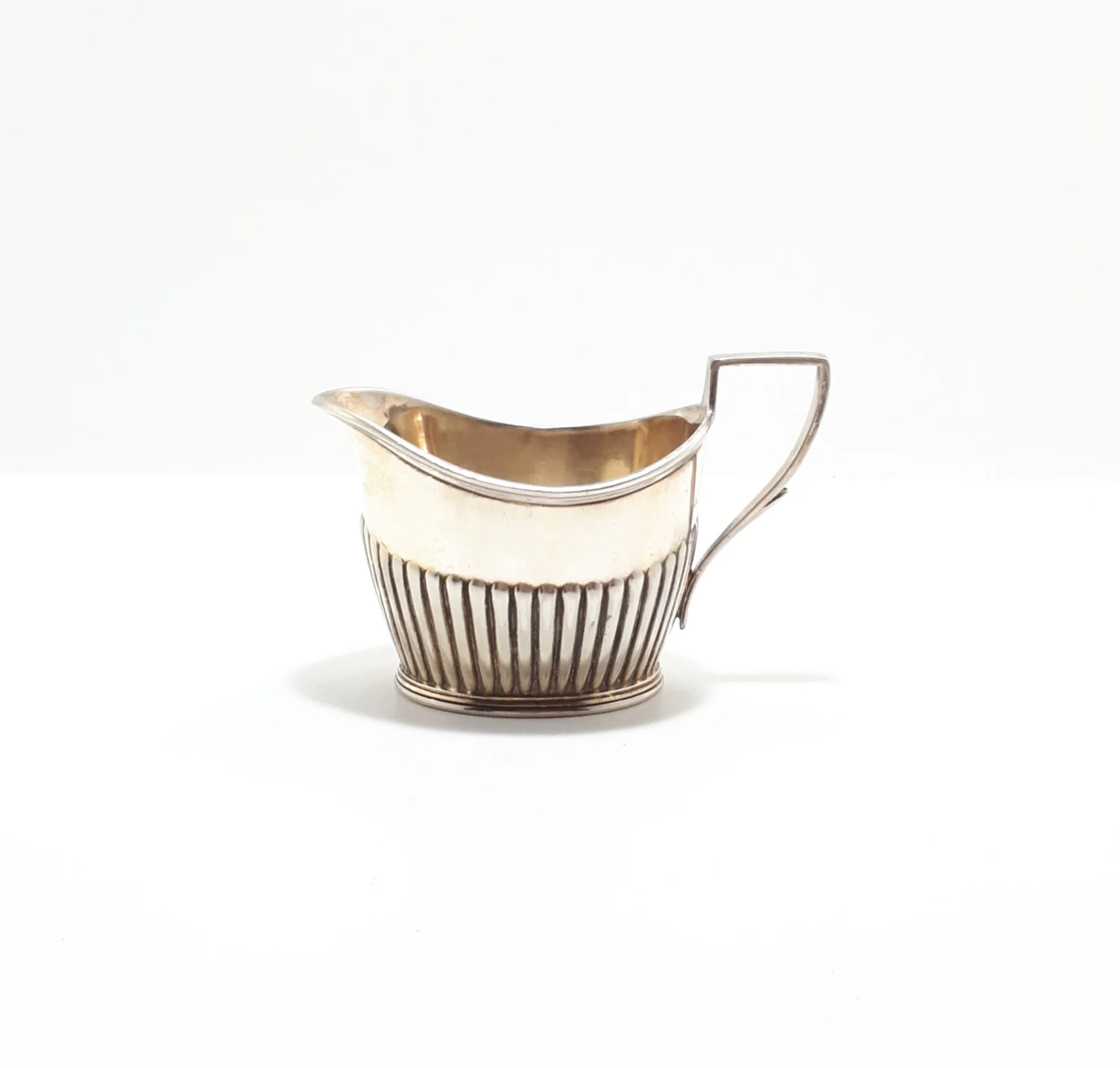 Small Antique 1906-1910 Atkin Brothers Silver Plated Edwardian Era Creamer