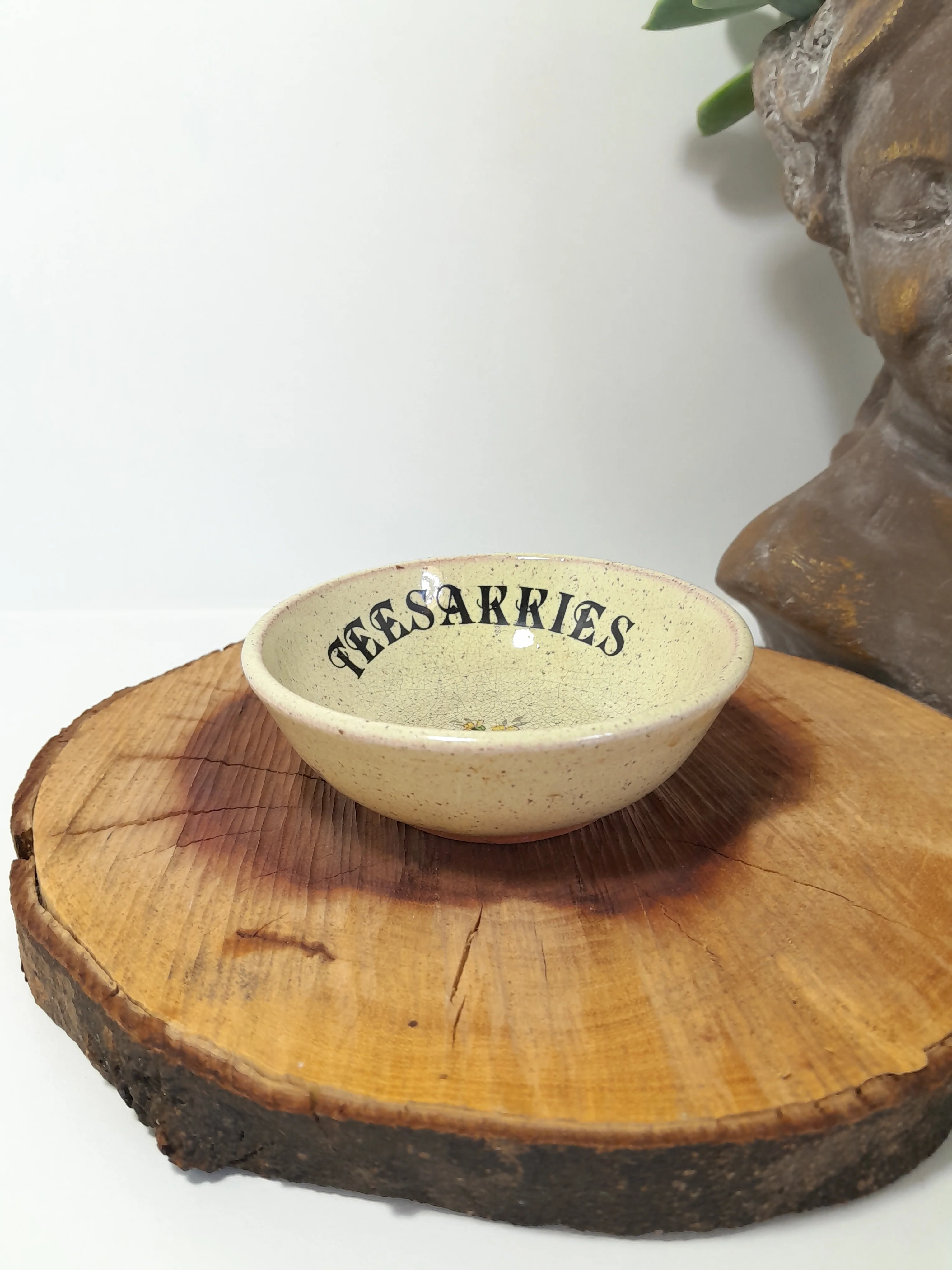 Small Pottery Teabag Holder (Afrikaans) - Image 4