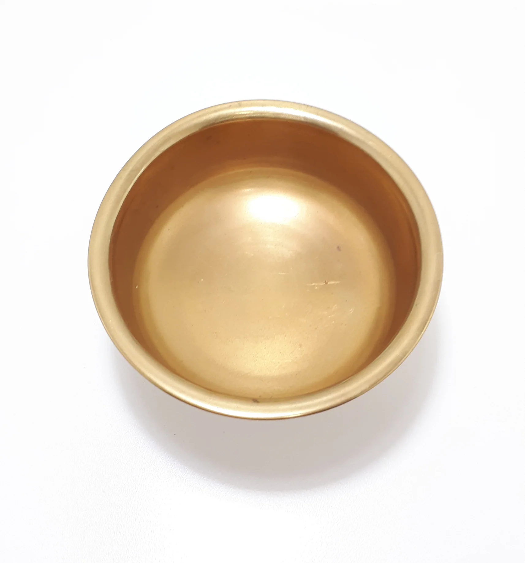 Solid Brass Pedestal Bowl - Image 4