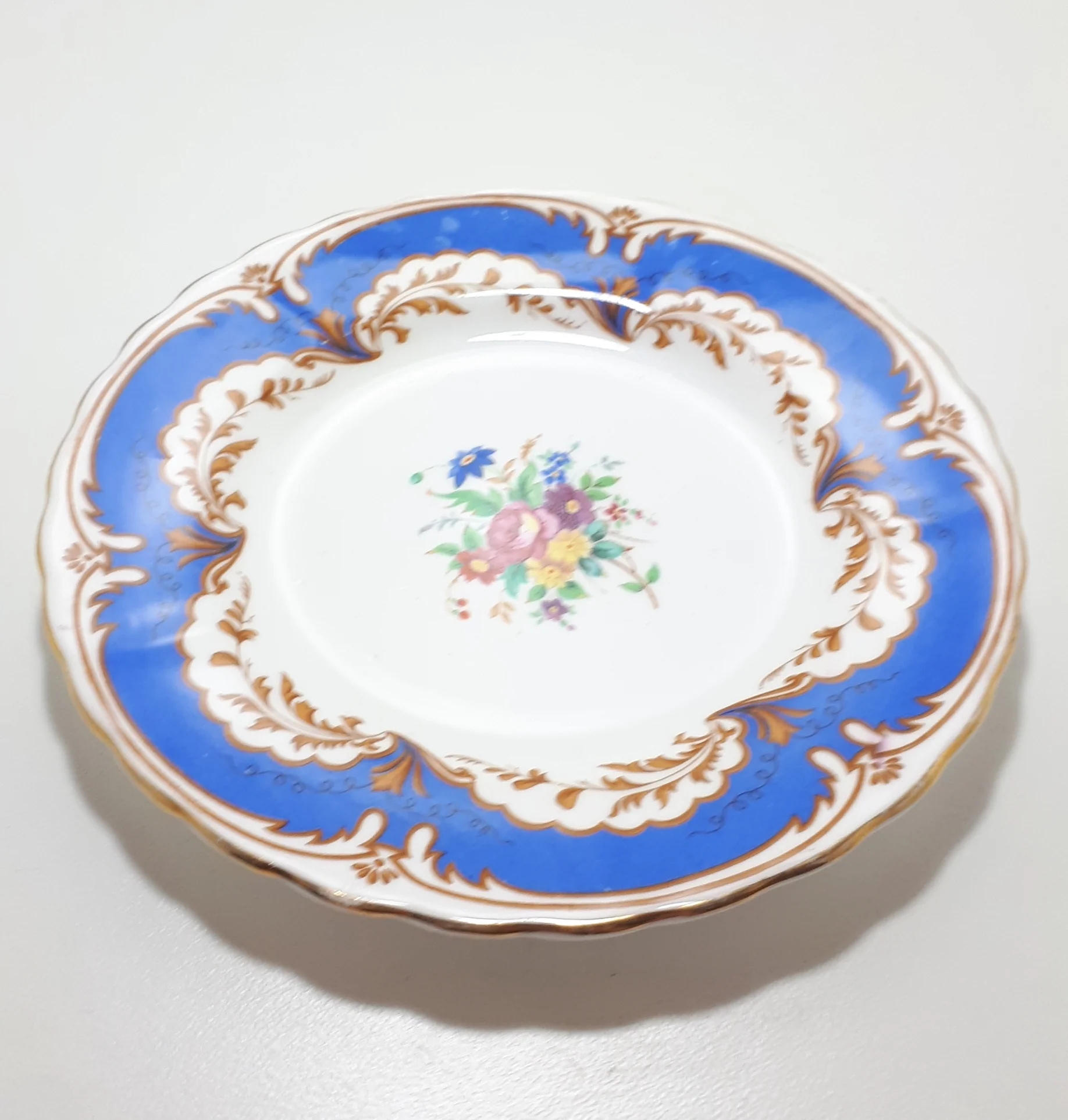 Tuscan China Royal Blue Tea Plate - Image 3