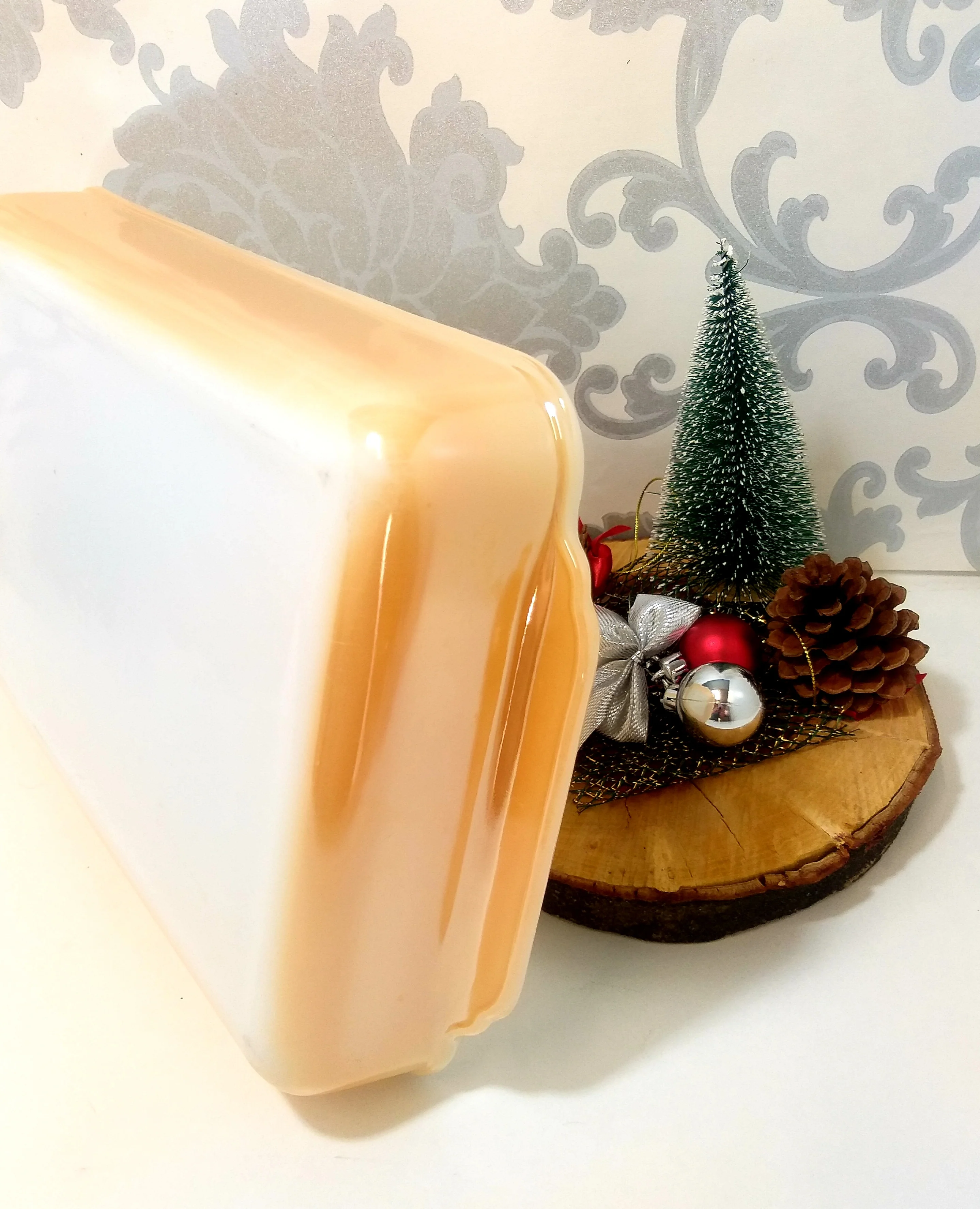Vintage Anchor Hocking Fire King Peach Lustre Rectangular Casserole - Image 7