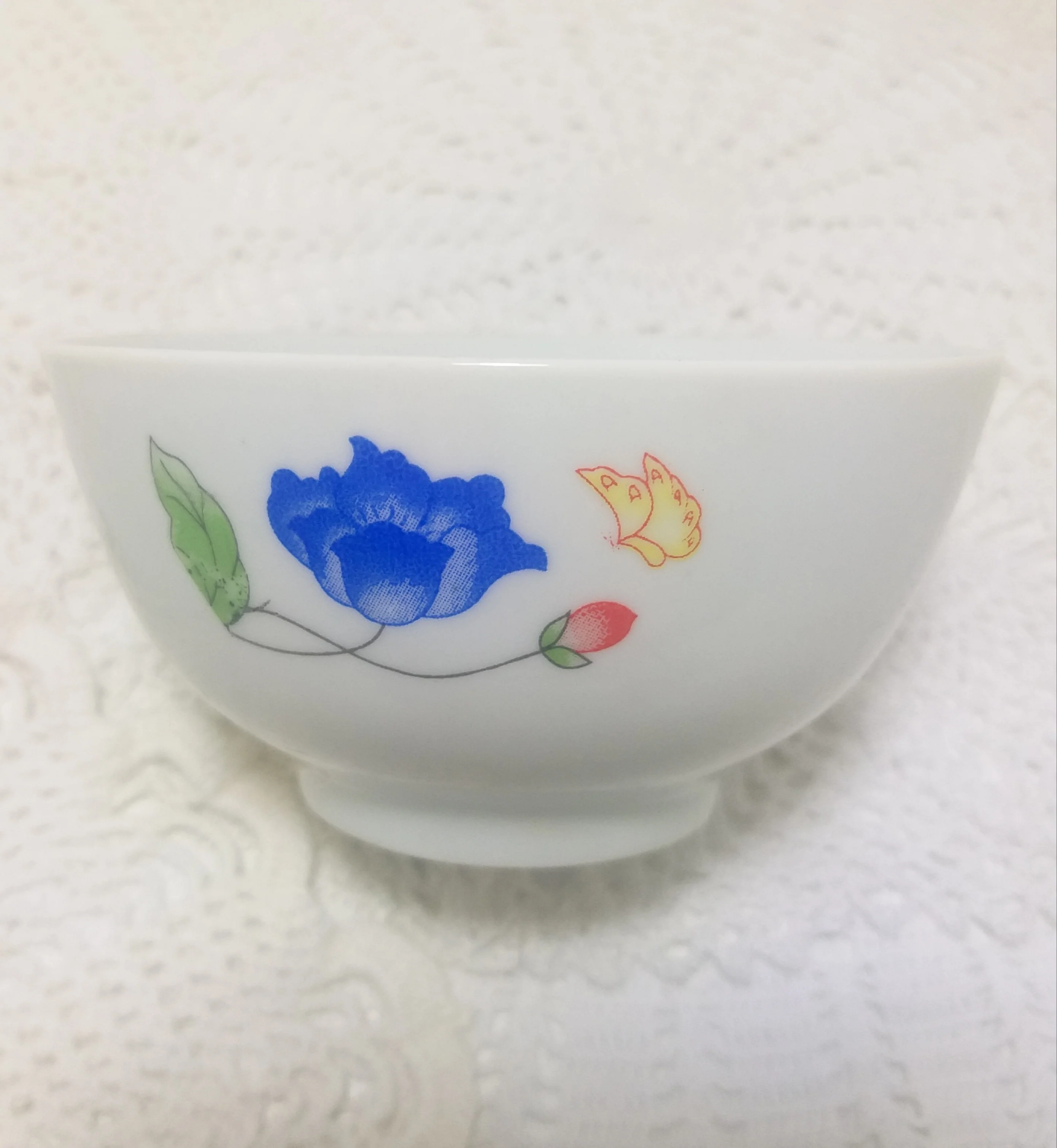Vintage Chinese Ninggang Condiment Or Rice Bowl - Image 5