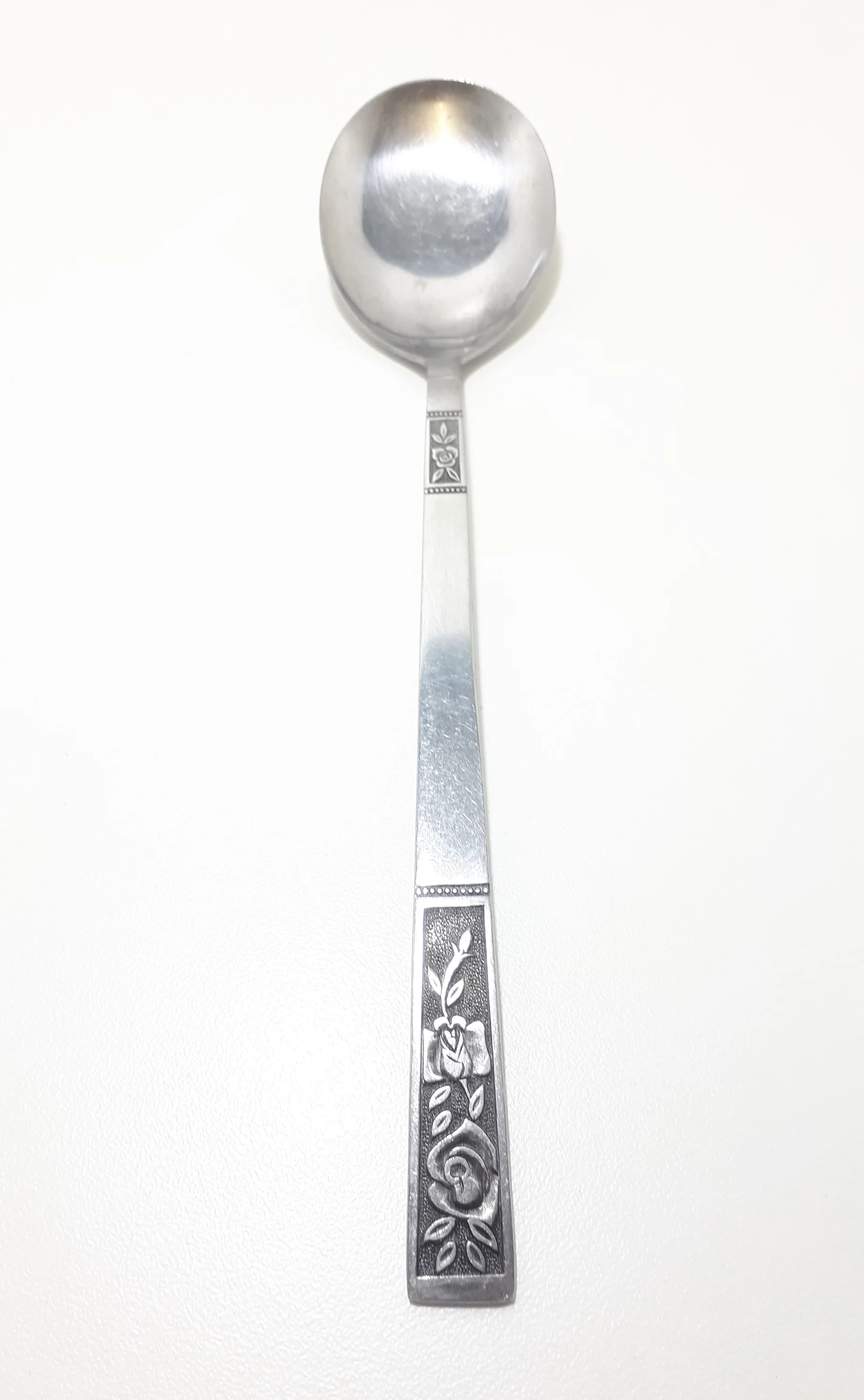 Vintage Japanese Stainless Steel Serving Spoon - Image 3