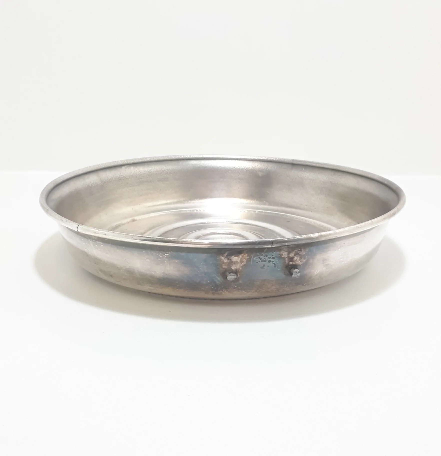 Vintage Round Silver Plated Bowl - Image 2