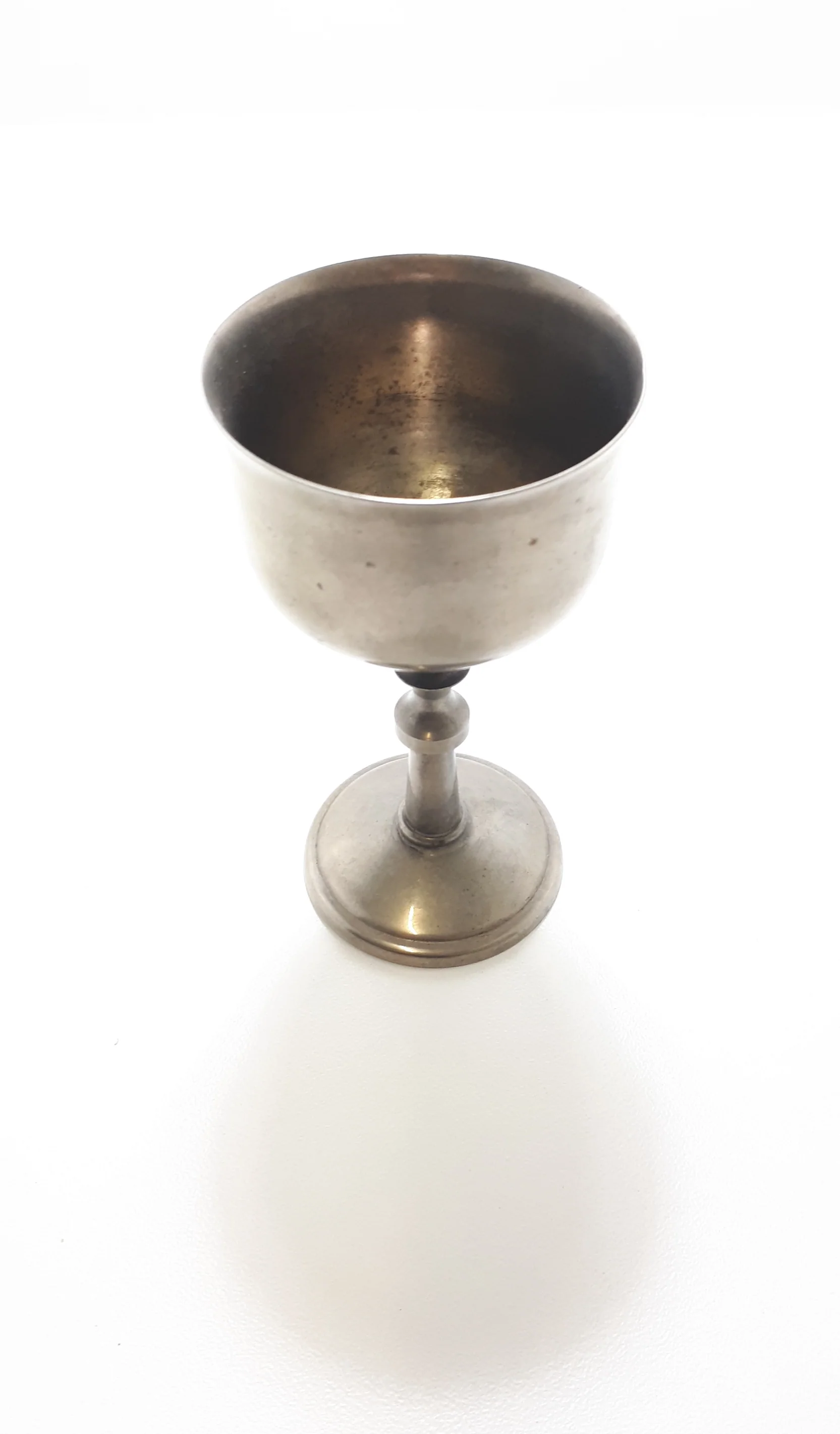 Vintage Silver Plated Wine Goblet - Image 2